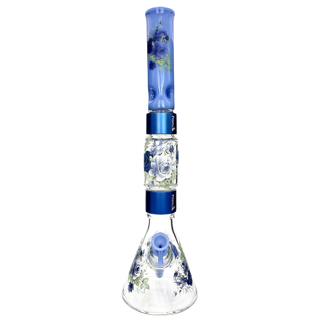 Prism Pipes 20" Moonlight Rose Tree Perc Beaker Bong