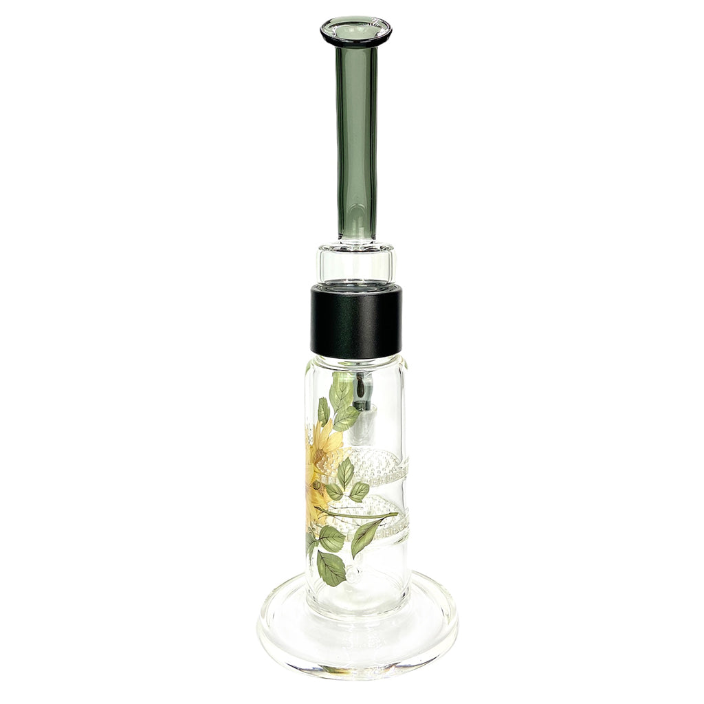 Prism Pipes 12.5" Sunflower Honeycomb Perc Bong