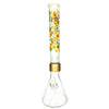 Prism Pipes 18" Vintage Floral Beaker Bong