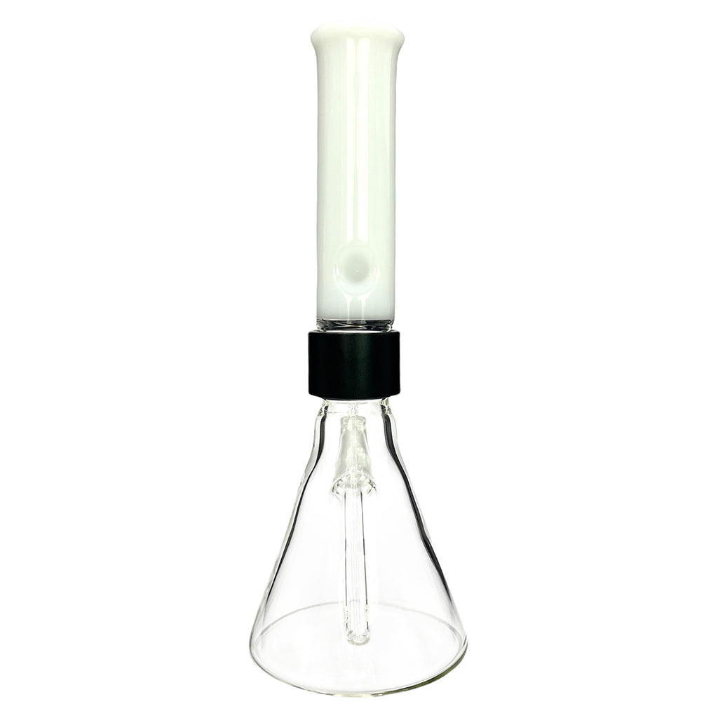Prism Pipes 14" White Prism Beaker Bong