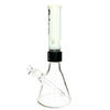 Prism Pipes 14" White Prism Beaker Bong