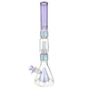 Prism Pipes Pyramid & Showerhead Perc Beaker Bong