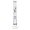 Prism Pipes 19" Spaced Out Honeycomb Perc Straight Tube Bong