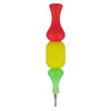 Pulsar RIP Silicone Dab Straw Rasta