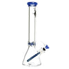 Pulsar Spiral Beaker Bong Blue