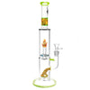 Pulsar 15" Spiral Space Glow Bong