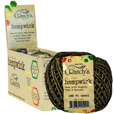 Randy’s 100 ft. All-Natural Hemp Wick Spool 