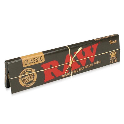 Raw Classic Black King Slim Rolling Papers