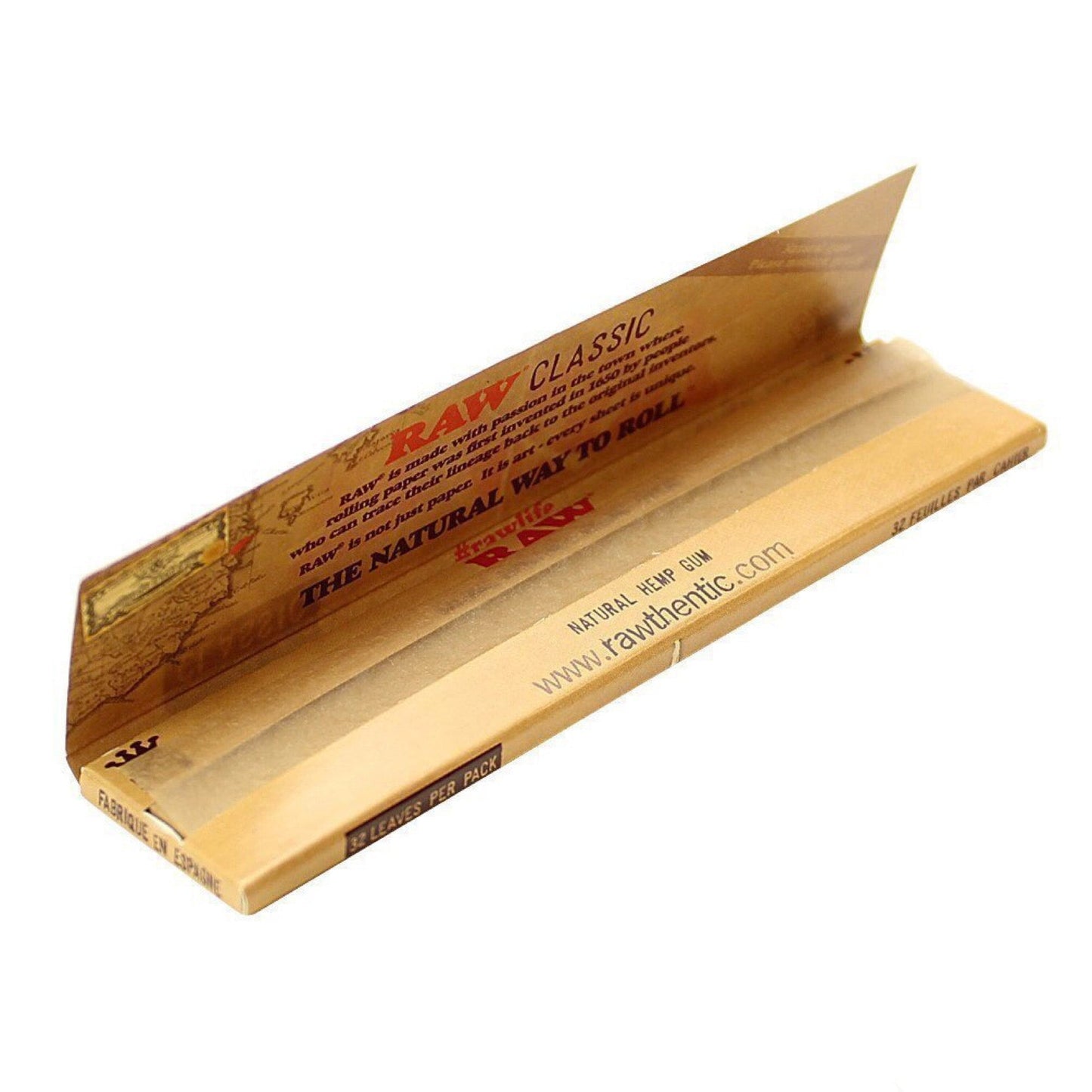 Raw Classic King Size Slim Rolling Papers