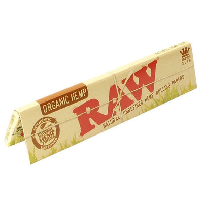 Raw Organic Hemp King Slim Rolling Papers