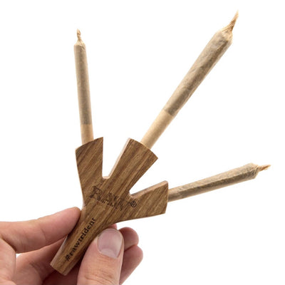 Raw Trident Wooden Joint Holder