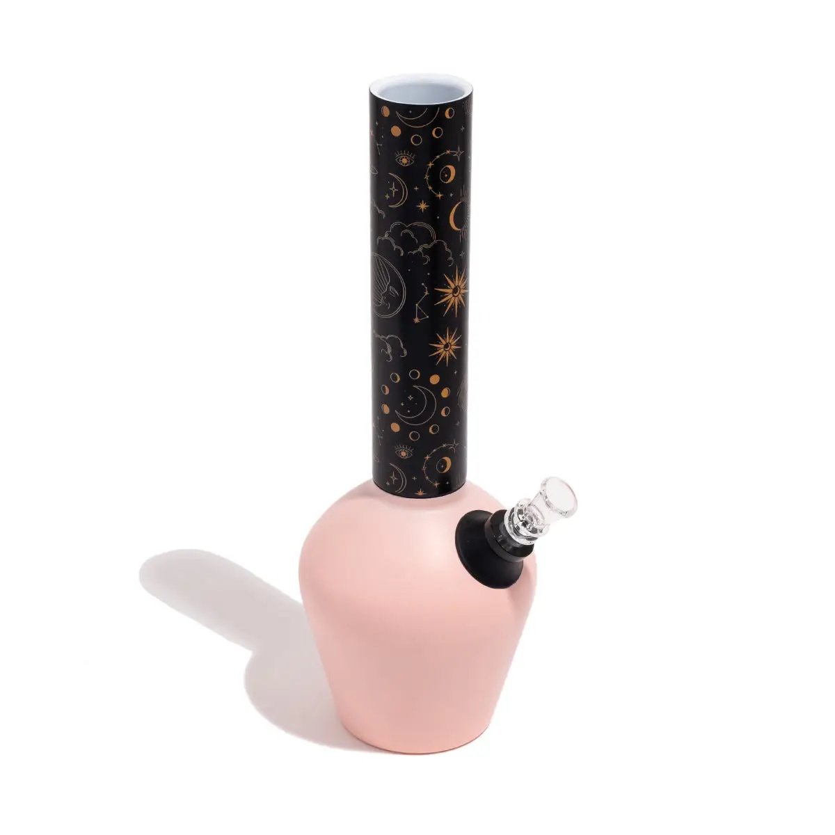 Chill Bong - Mix & Match Series - Embossed Celestial Matte Black Neckpiece