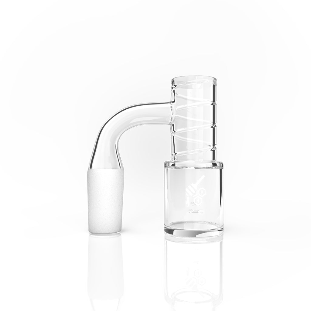YL Honey Chamber Whirlwind Quartz Banger (14mm, 90°)