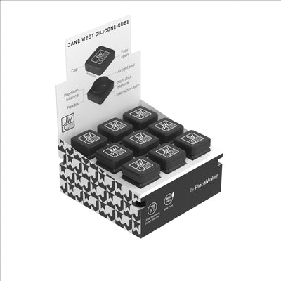 Silicone Cube POS | Black (Box of 27)